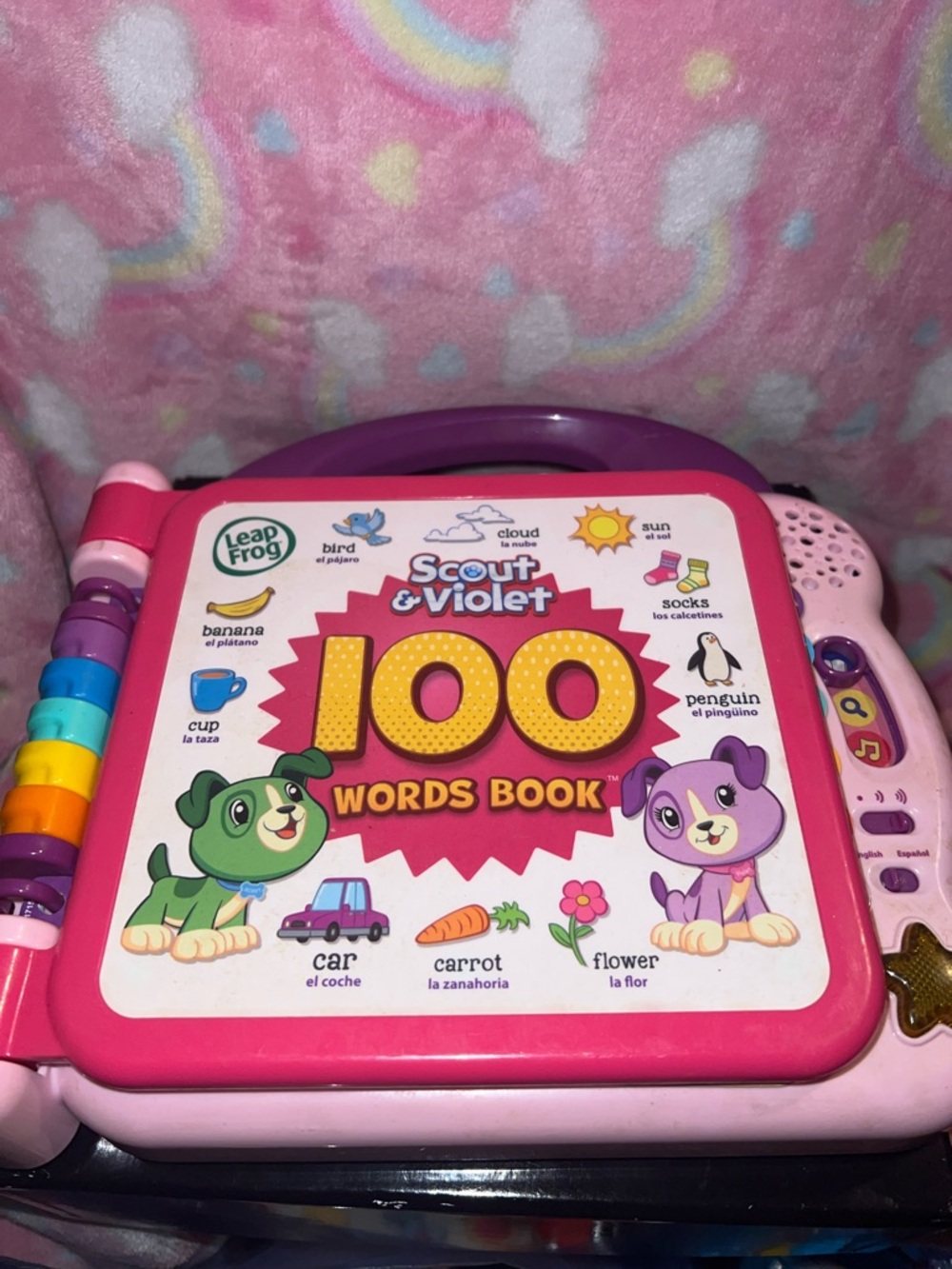 Scout & Violet 100 Words Book - Pink/Purple